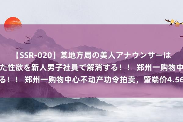 【SSR-020】某地方局の美人アナウンサーは忙し過ぎて溜まりまくった性欲を新人男子社員で解消する！！ 郑州一购物中心不动产功令拍卖，肇端价4.56亿元