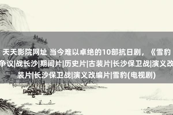 天天影院网址 当今难以卓绝的10部抗日剧，《雪豹》垫底，榜首毫无争议|战长沙|期间片|历史片|古装片|长沙保卫战|演义改编片|雪豹(电视剧)